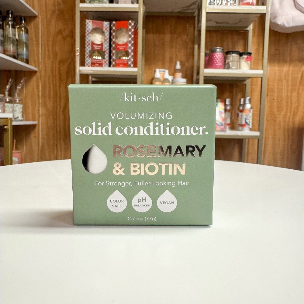 NWT Rosemary & Biotin Volumizing Solid Conditioner